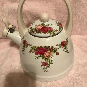Royal Albert CountryRose Tea Kettle